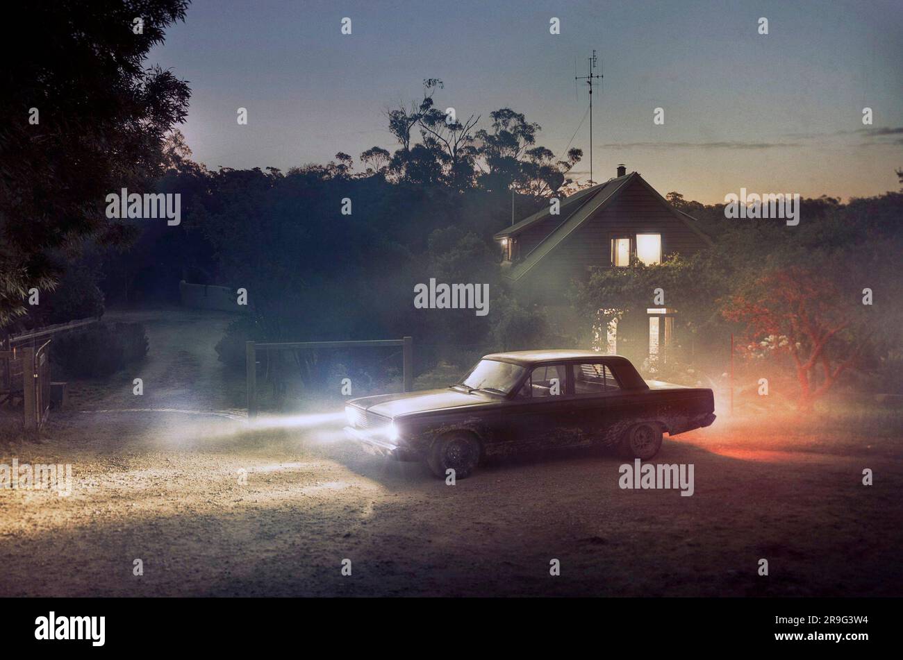 GODLESS THE EASTFIELD EXORCISM, 2023. © XYZ Films /Courtesy Everett Collection Stock Photo Alamy