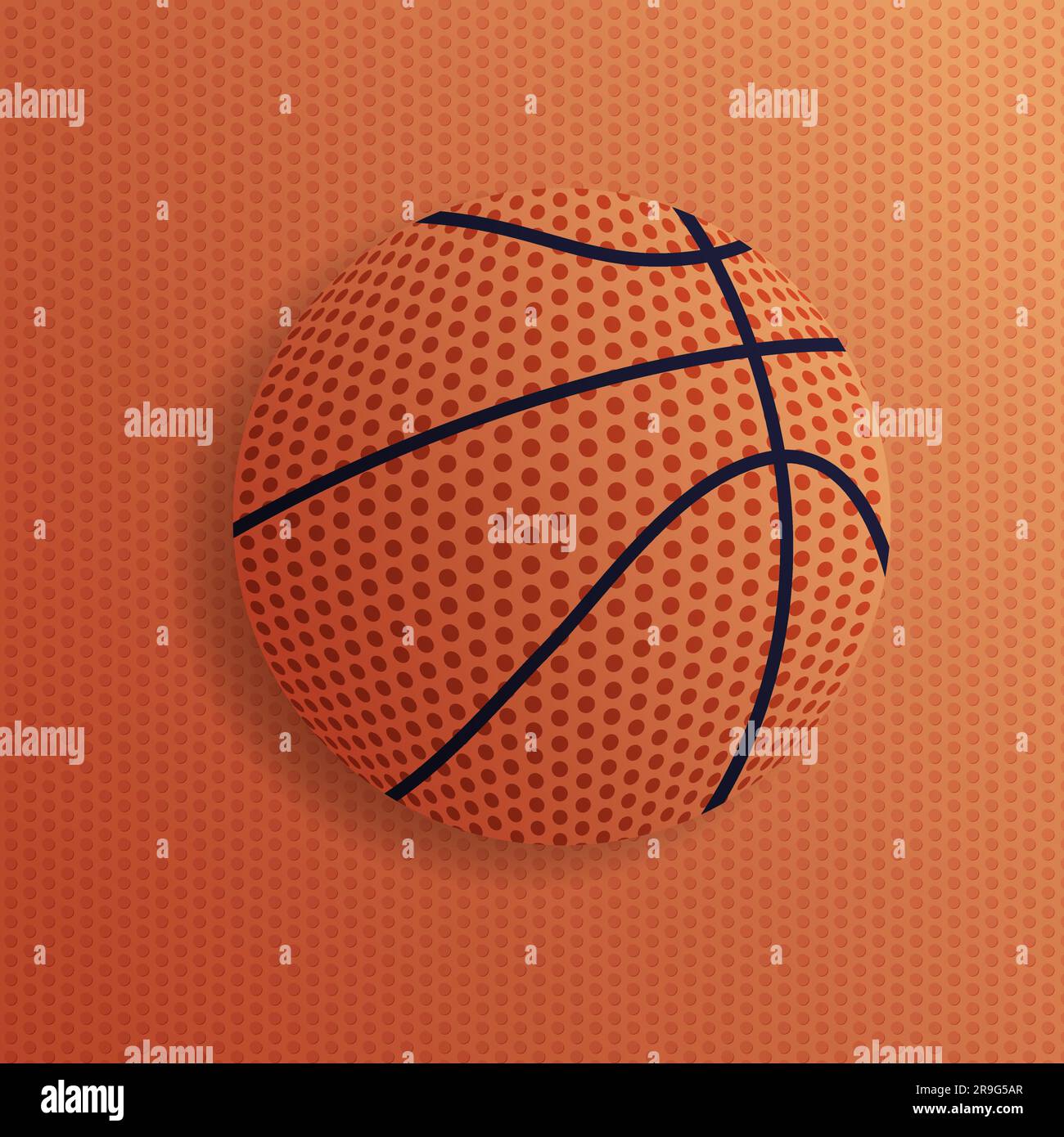 Basketball banner background Basketball ball pattern Party invite
