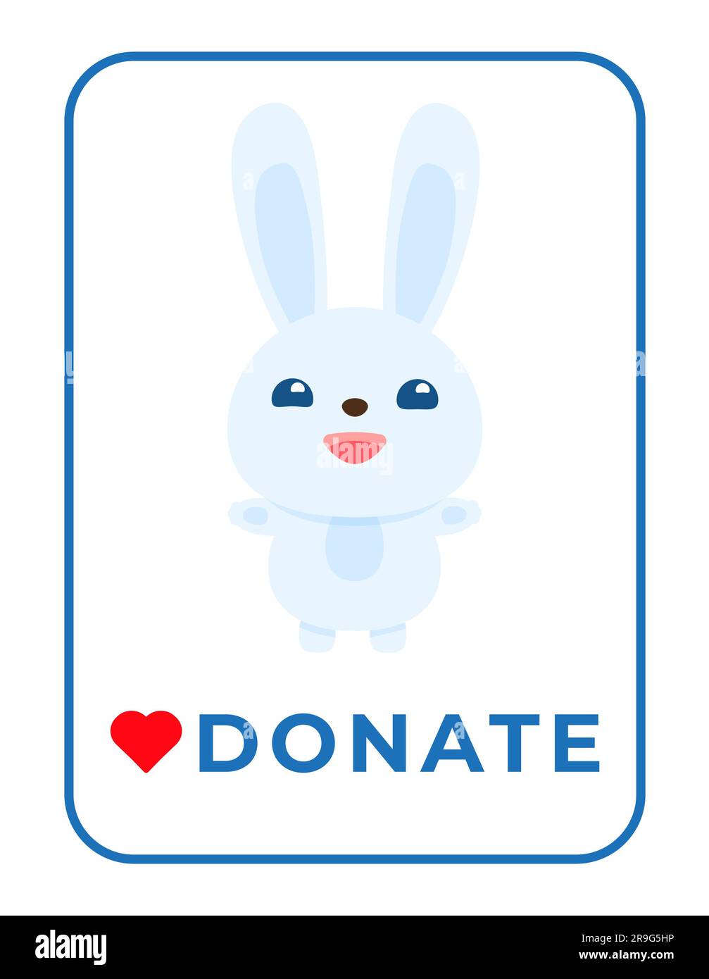 Charity and donation sticker, label, badge and logo Donate cart design