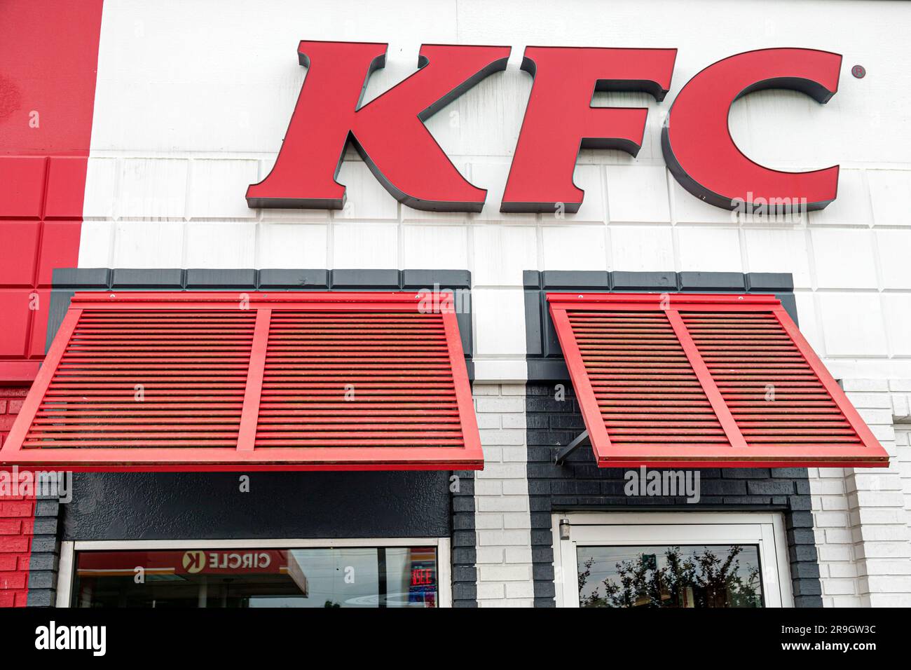 Alma fast food Kentucky Fried Chicken,outside exterior