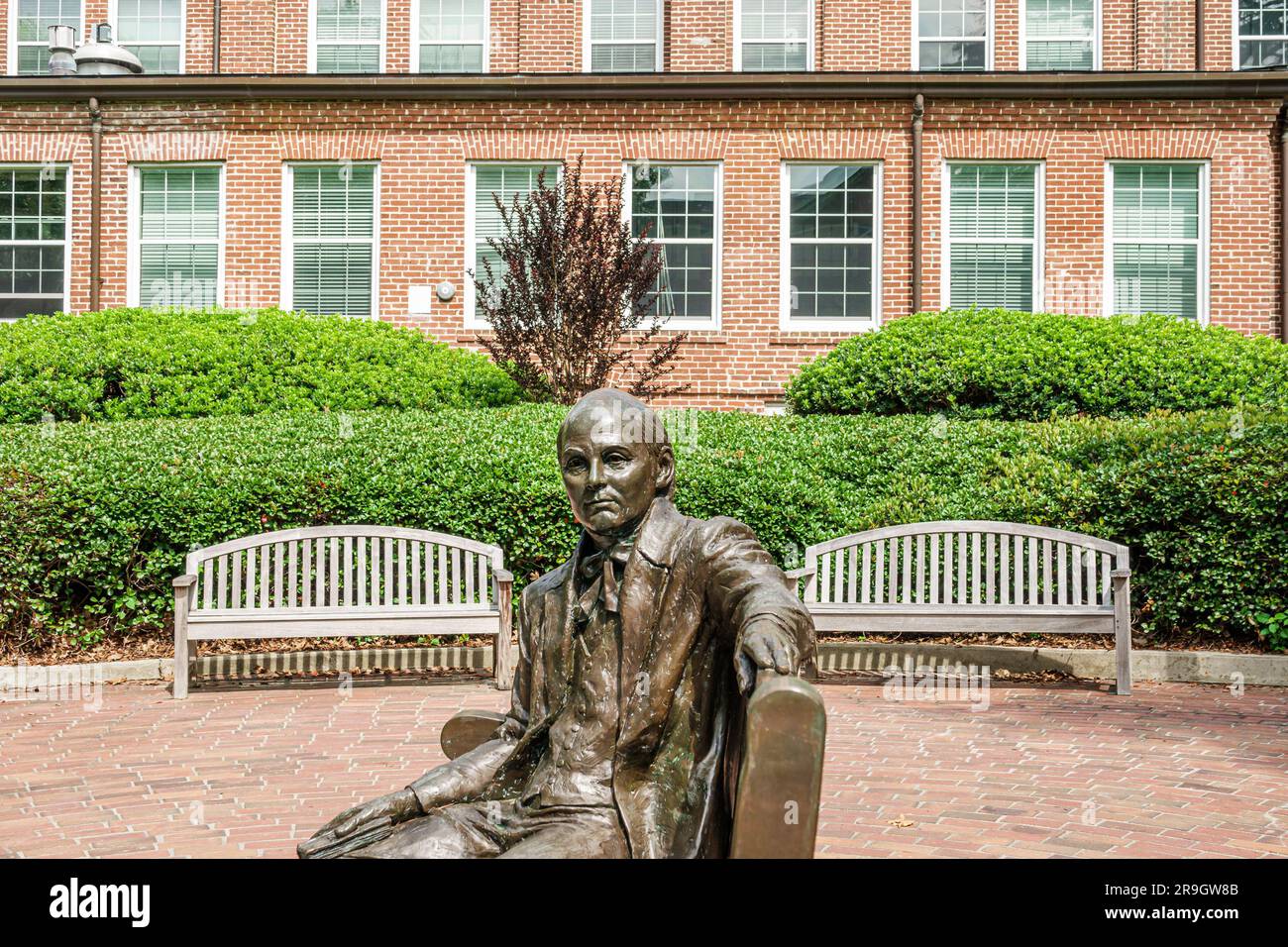 Jesse mercer statue founder hires stock photography and images Alamy