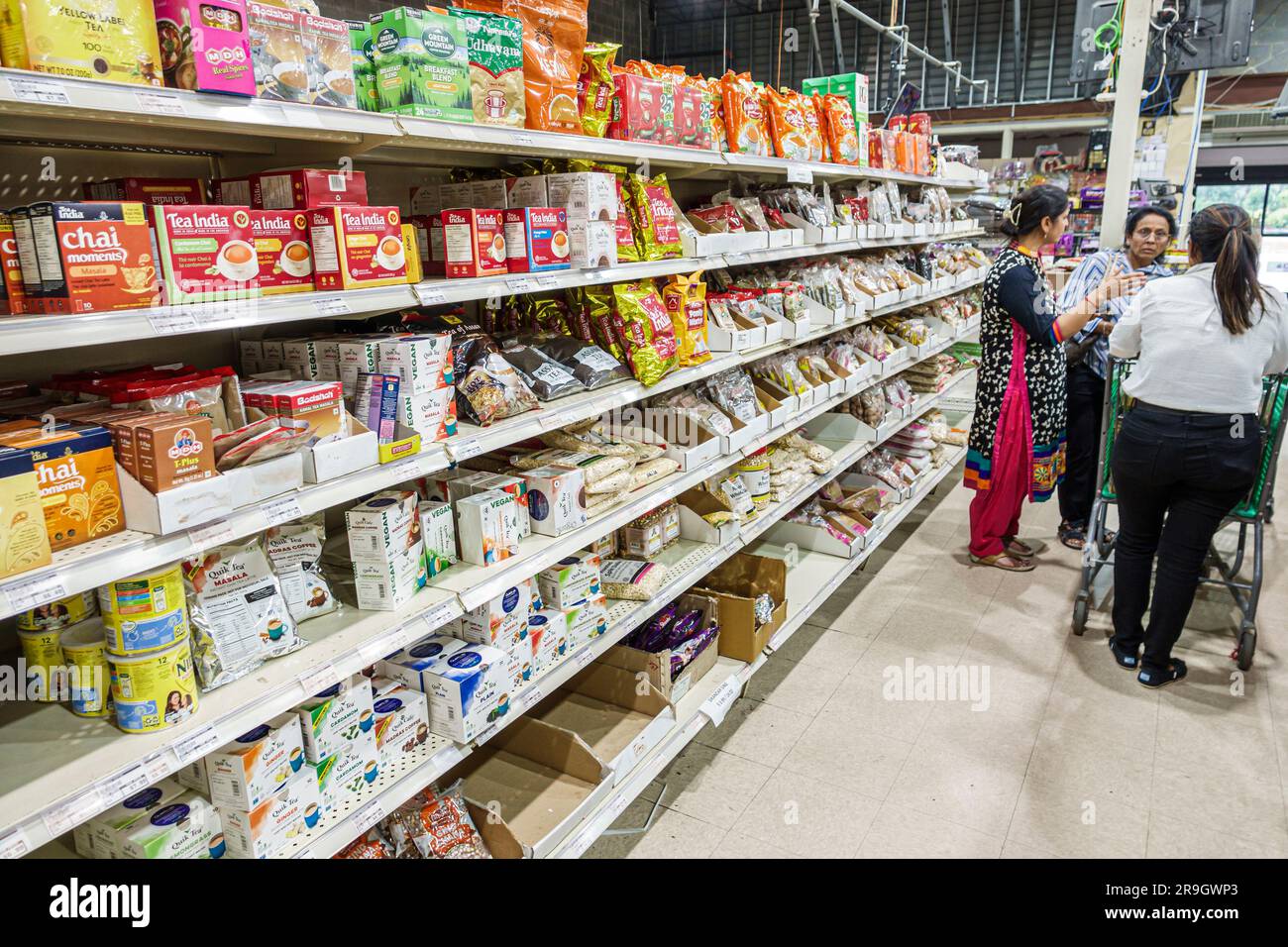 Asian imported foods display sale hires stock photography and images