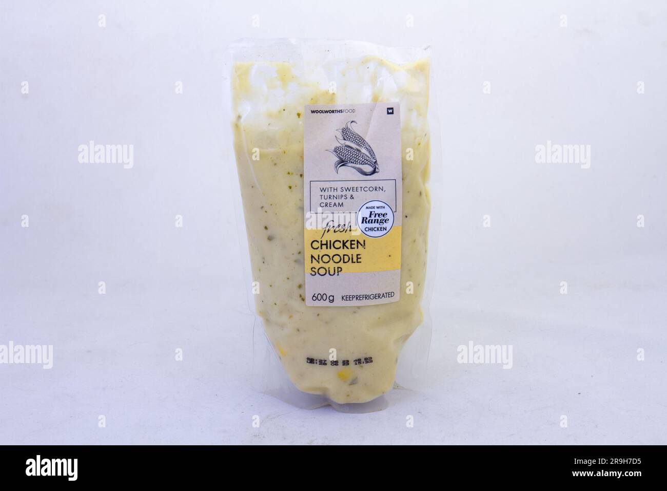 Johannesburg, South Africa fresh chicken noodle soup from Woolworths