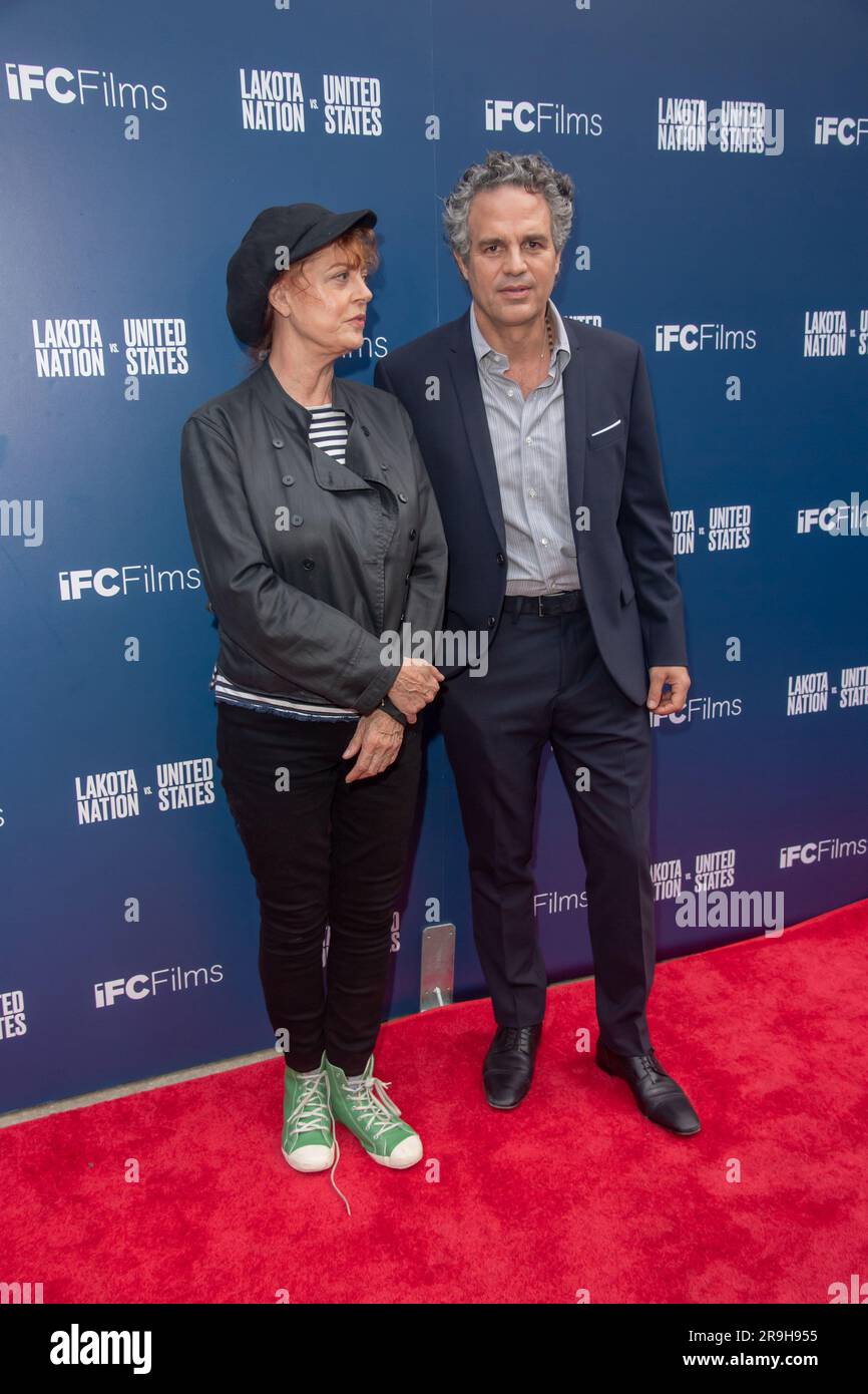 Susan Ruffalo New York, United States. 26th June, 2023. Susan Sarandon and Mark ...