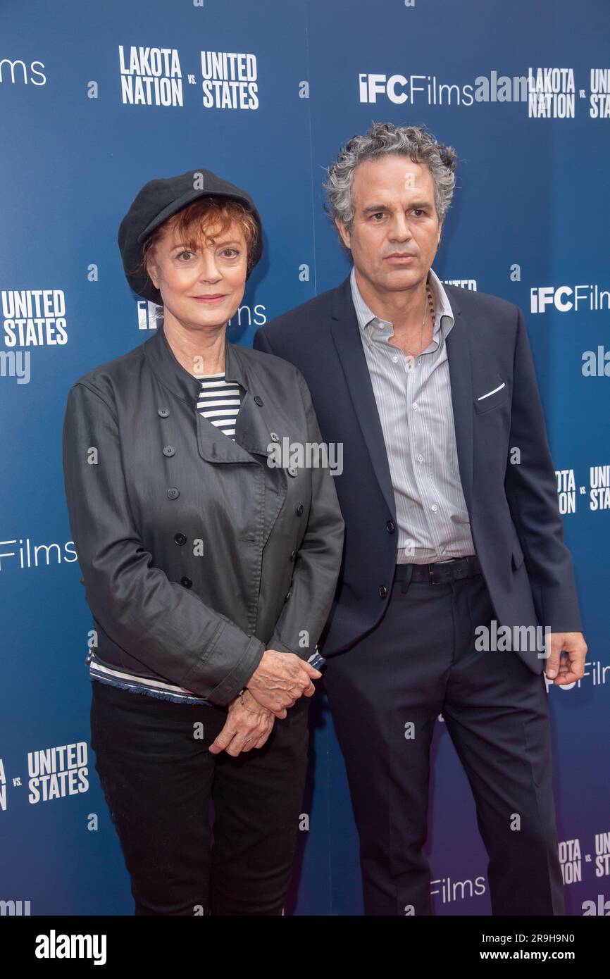 Susan Ruffalo New York, United States. 26th June, 2023. Susan Sarandon and Mark ...