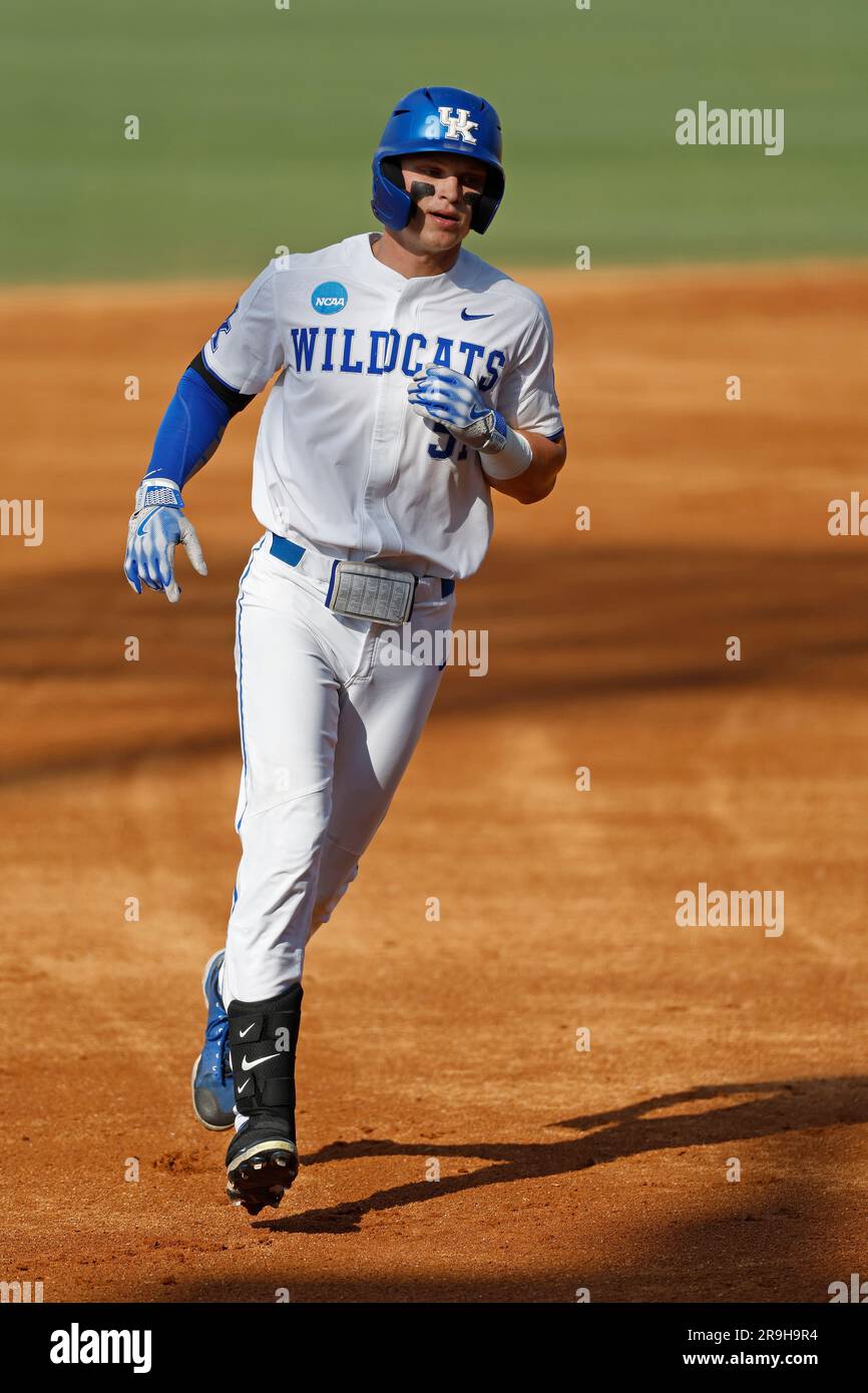 Kentucky outfielder Jackson Gray (51) during an NCAA college baseball tournament super regional