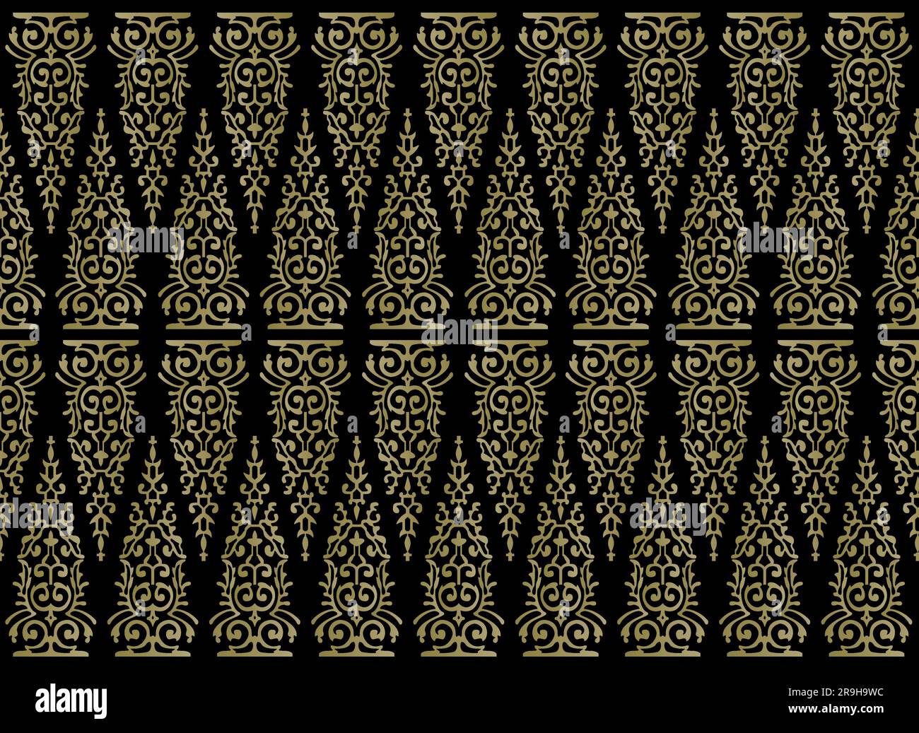 Songket pattern. Abstract geometric ethnic design - indian, java , malaysia, indonesian, peru, mexico, aztec, african, songket batik motif pattern. Stock Vector