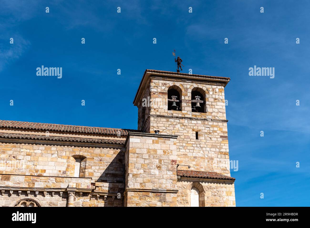 Exterior view of the Church of San Juan de Puerta Nueva in Zamora, Spain Stock Photo