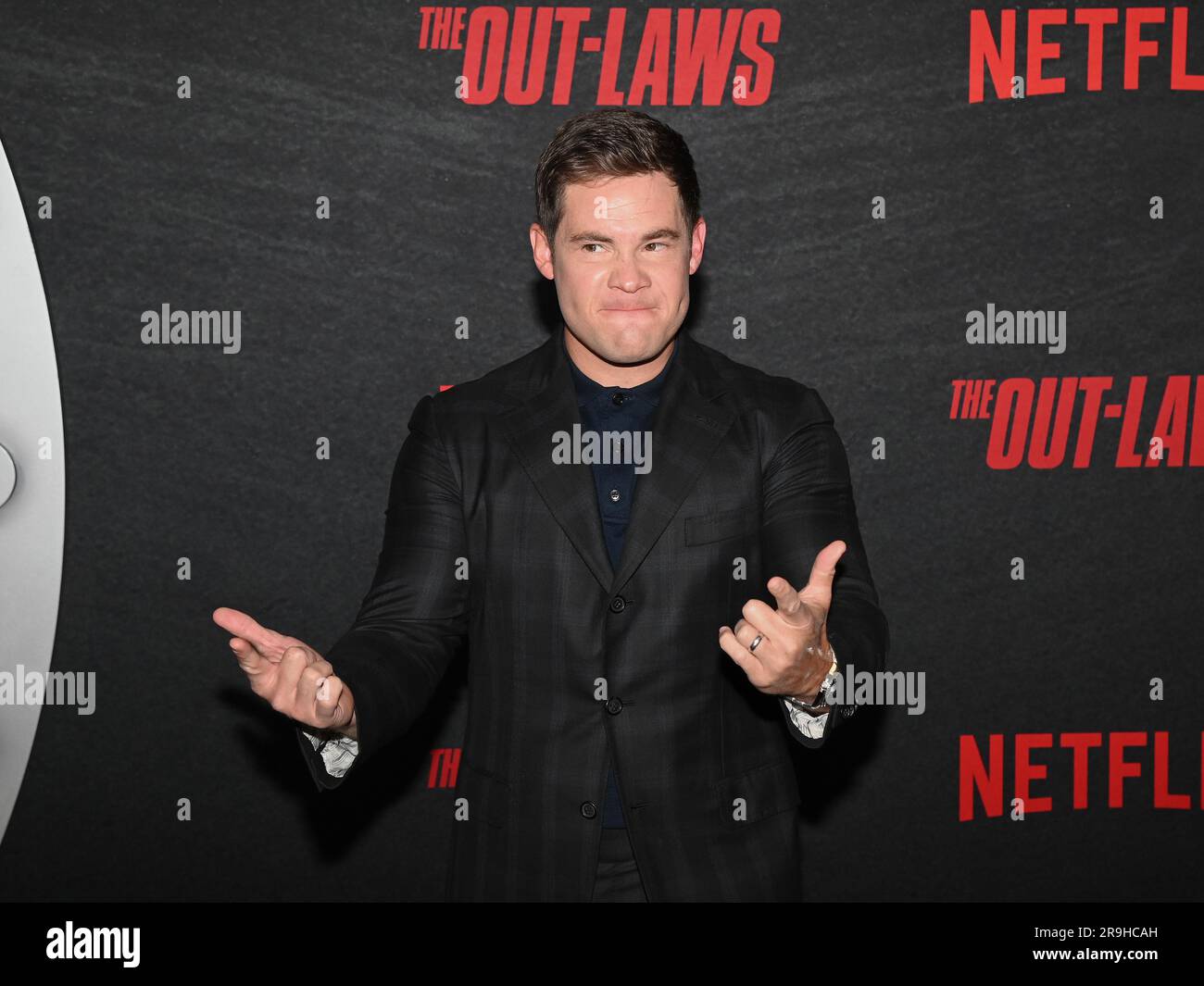 June 26, 2023, Los Angeles, California, United States Adam DeVine attends the Los Angeles