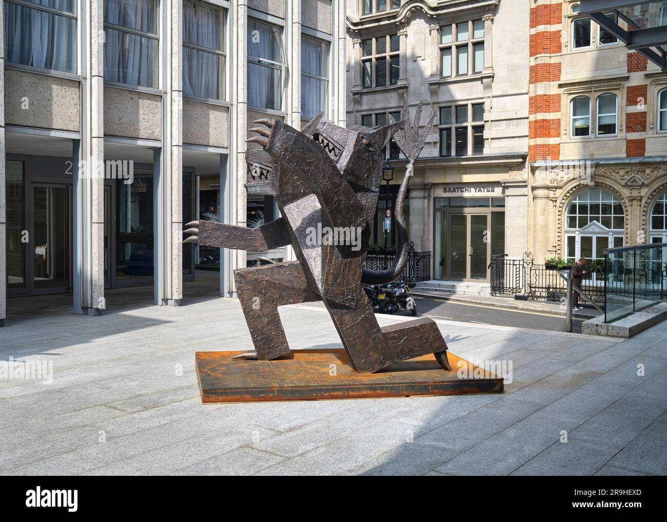Public Sculpture St James London England Stock Photo Alamy