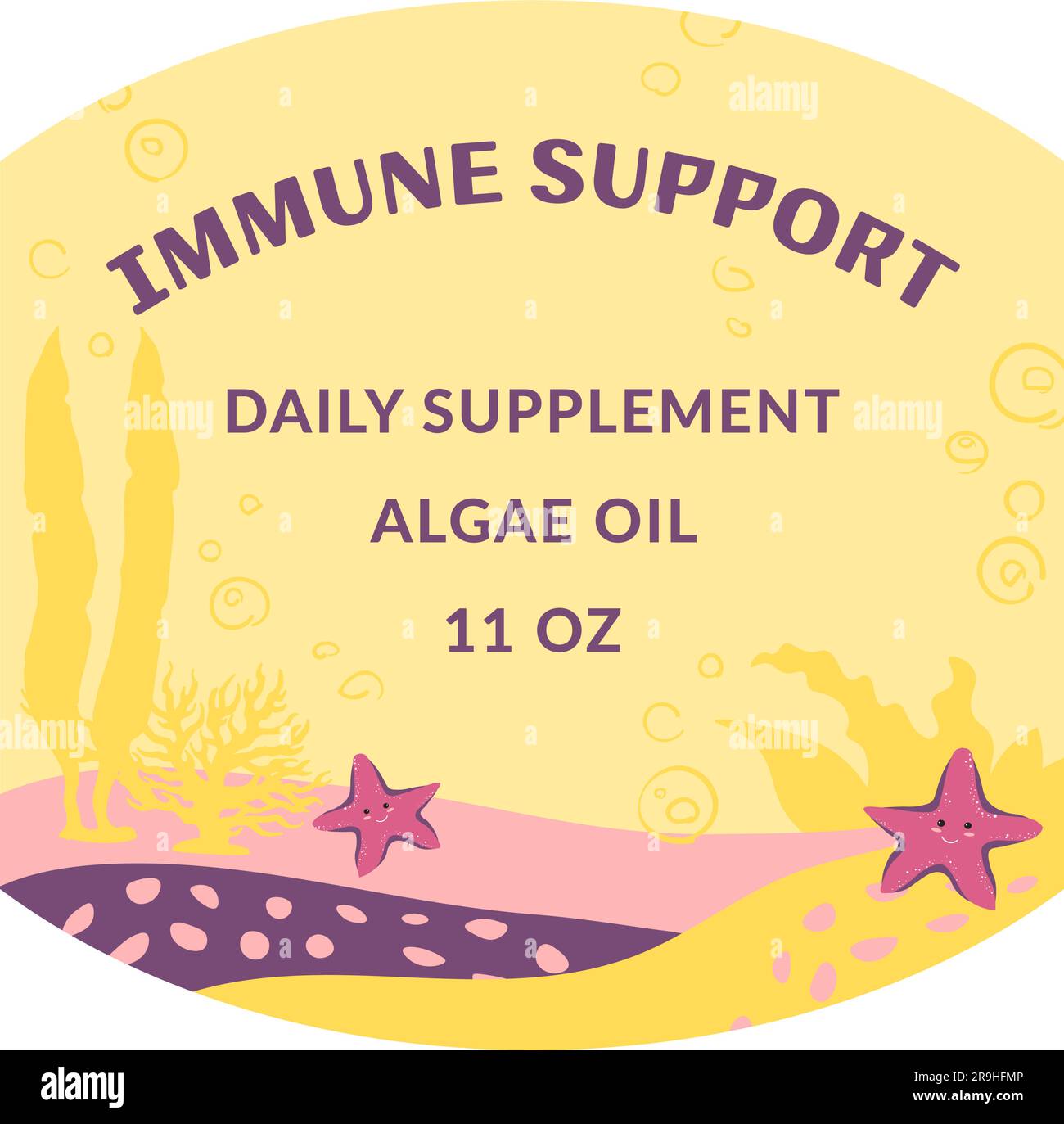 Daily supplement algae oil hi-res stock photography and images - Alamy
