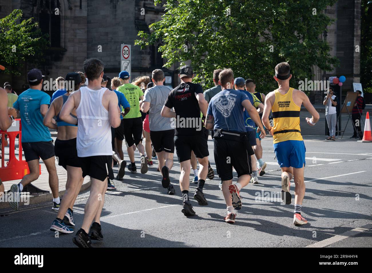 Marathon and rear view hires stock photography and images Alamy