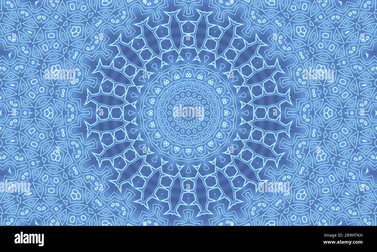 Gradient blue background with abstract radial pattern Stock Photo - Alamy
