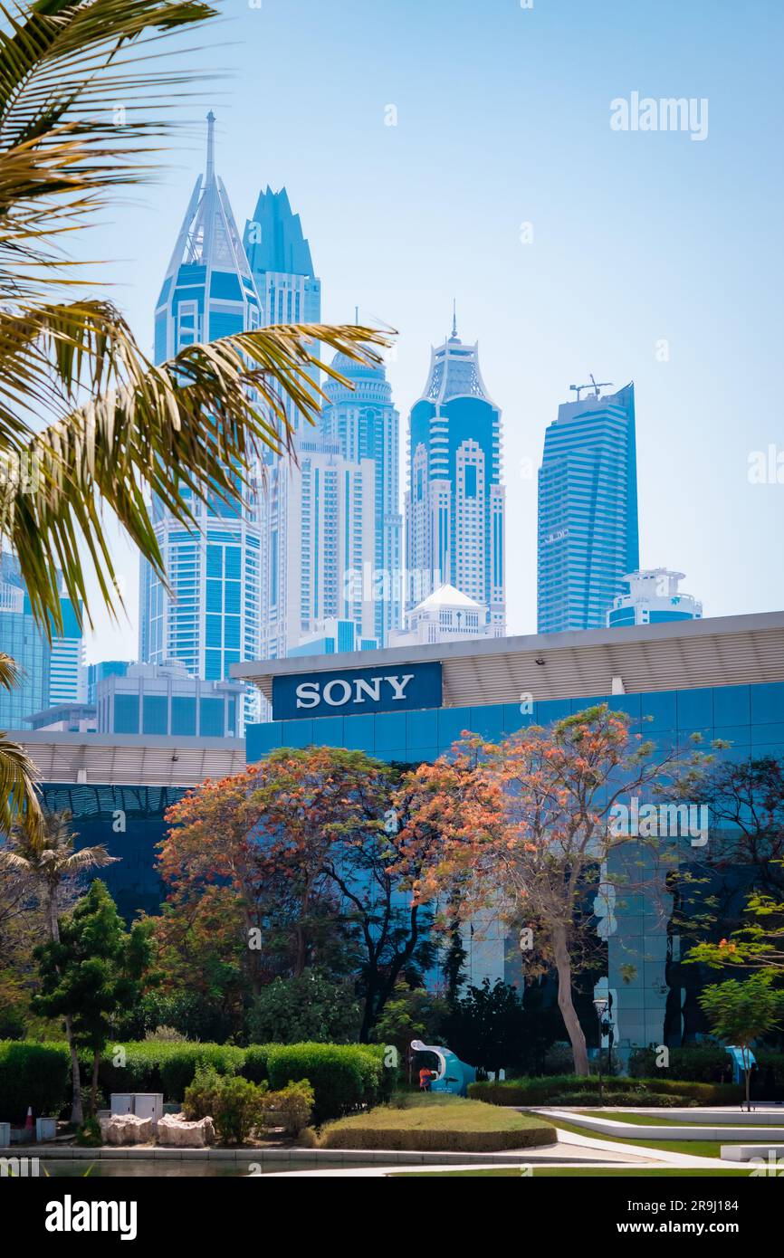 Dubai, UAE 25062023 Sony office building exterior Stock Photo Alamy