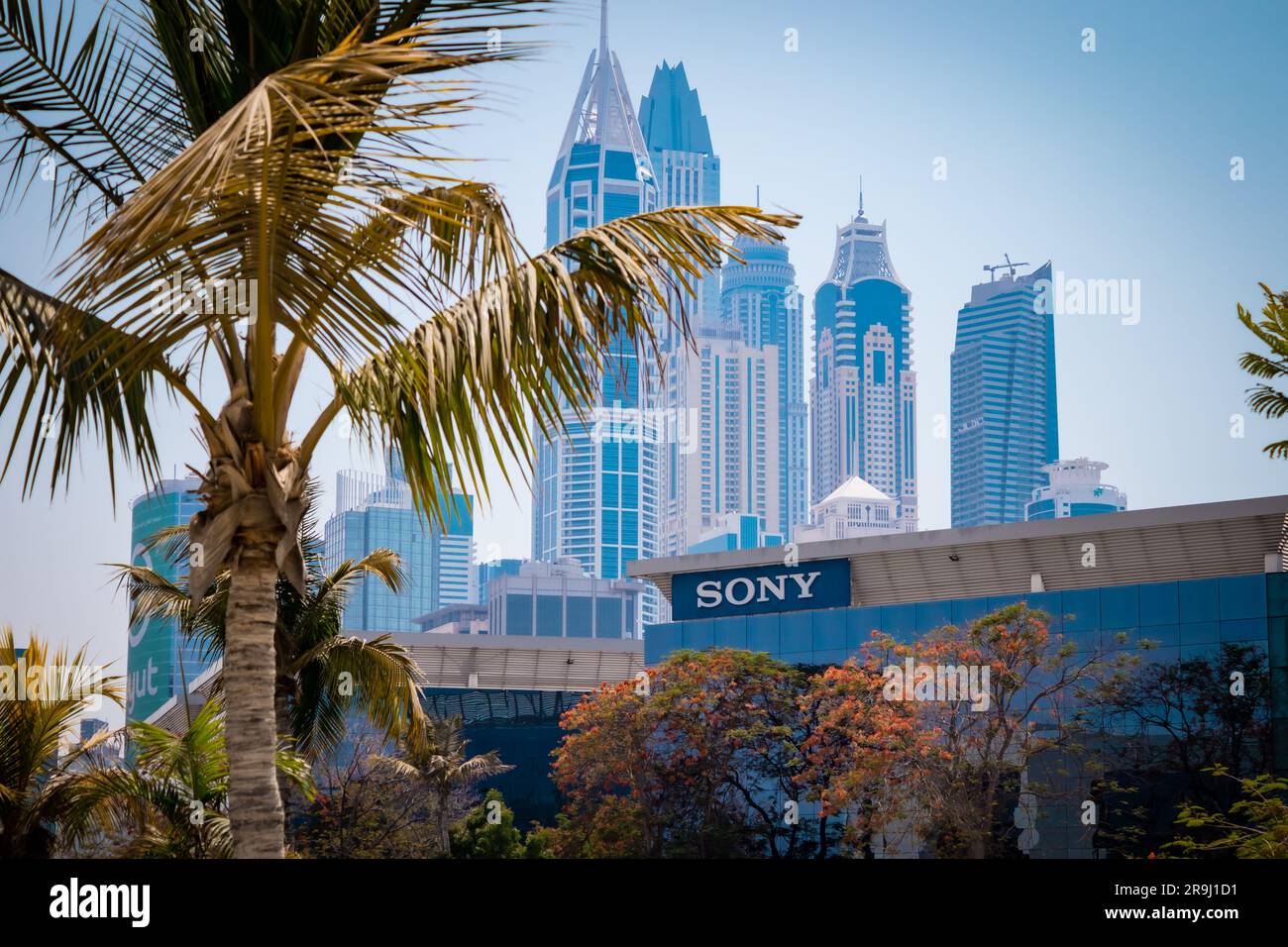 Dubai, UAE 25062023 Sony office building exterior Stock Photo Alamy