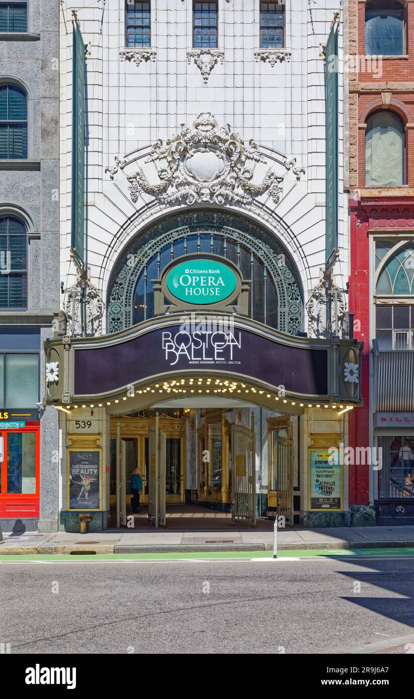 Citizens Bank Opera House, home of Boston Ballet, is a Boston landmark