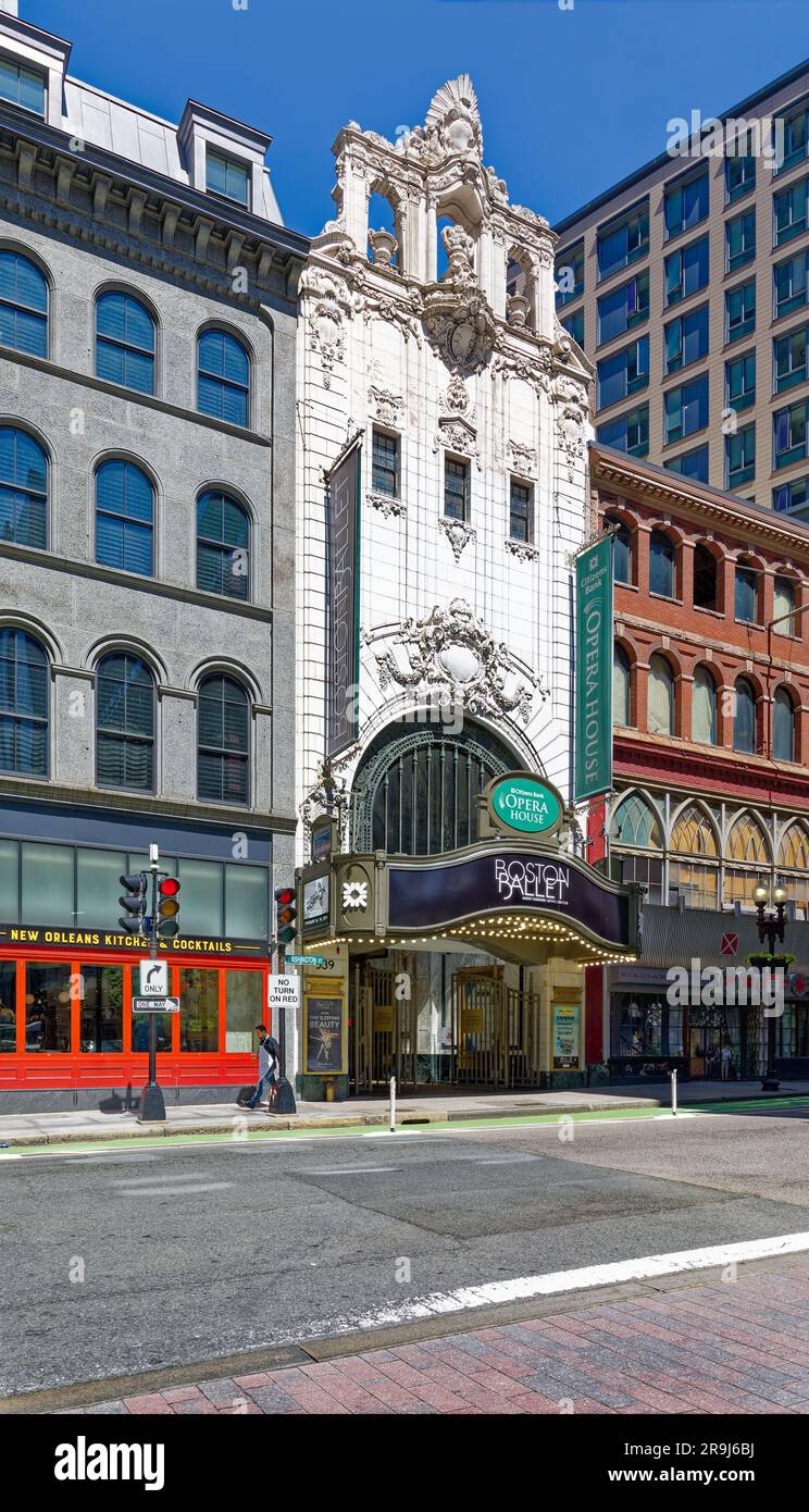 Citizens Bank Opera House, home of Boston Ballet, is a Boston landmark