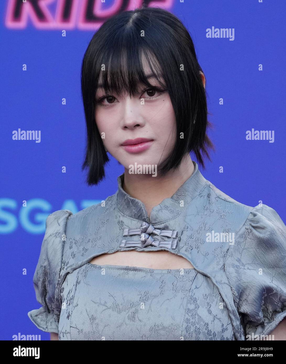Los Angeles, USA. 26th June, 2023. Emily Mei arrives at the Lionsgate's JOY RIDE Los Angeles