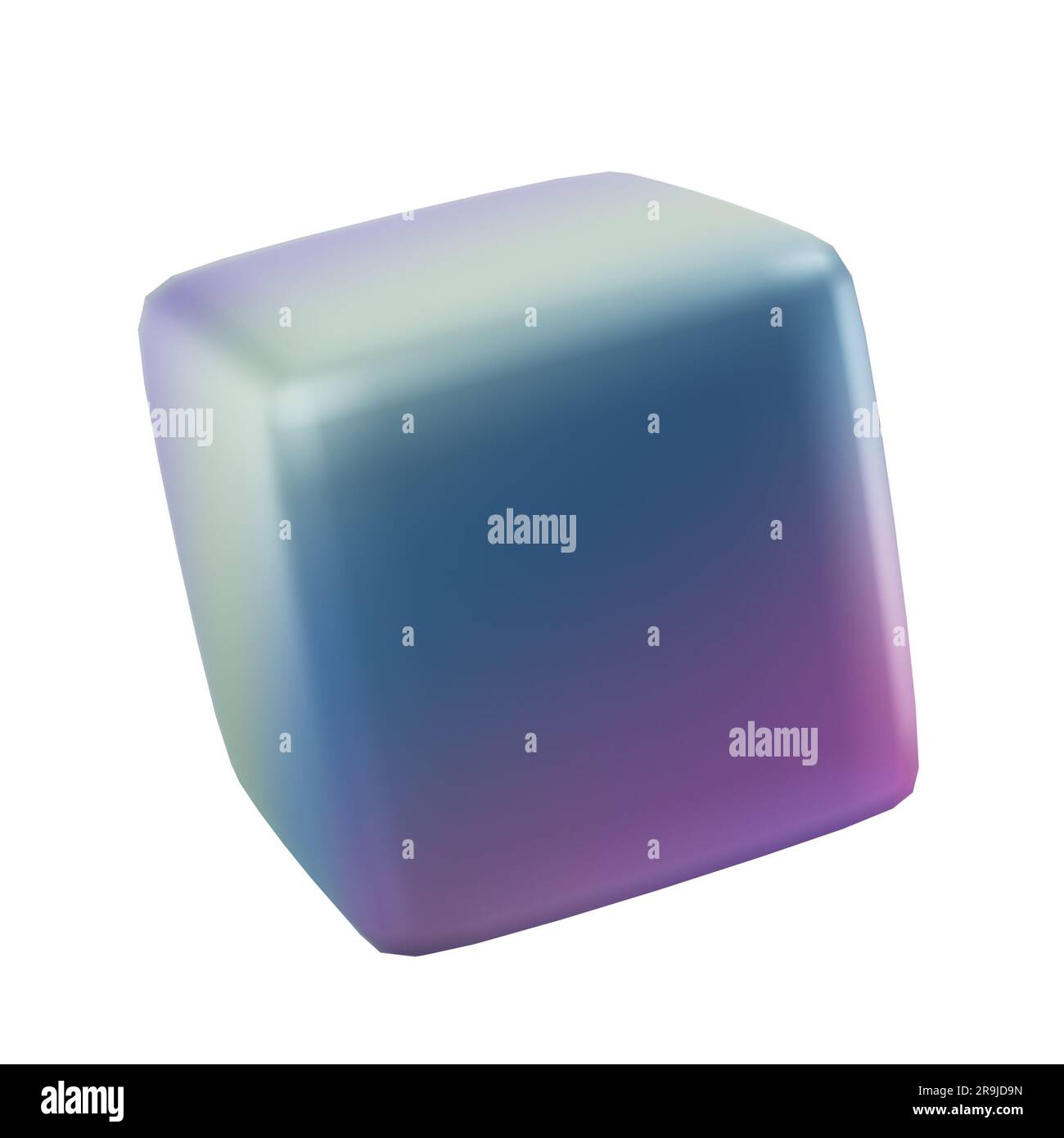Cube pedestal template Cut Out Stock Images & Pictures - Alamy