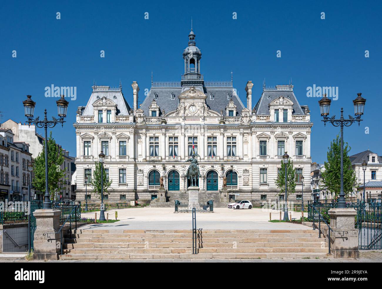 the historic building of the townhall of Renne, the capital city of