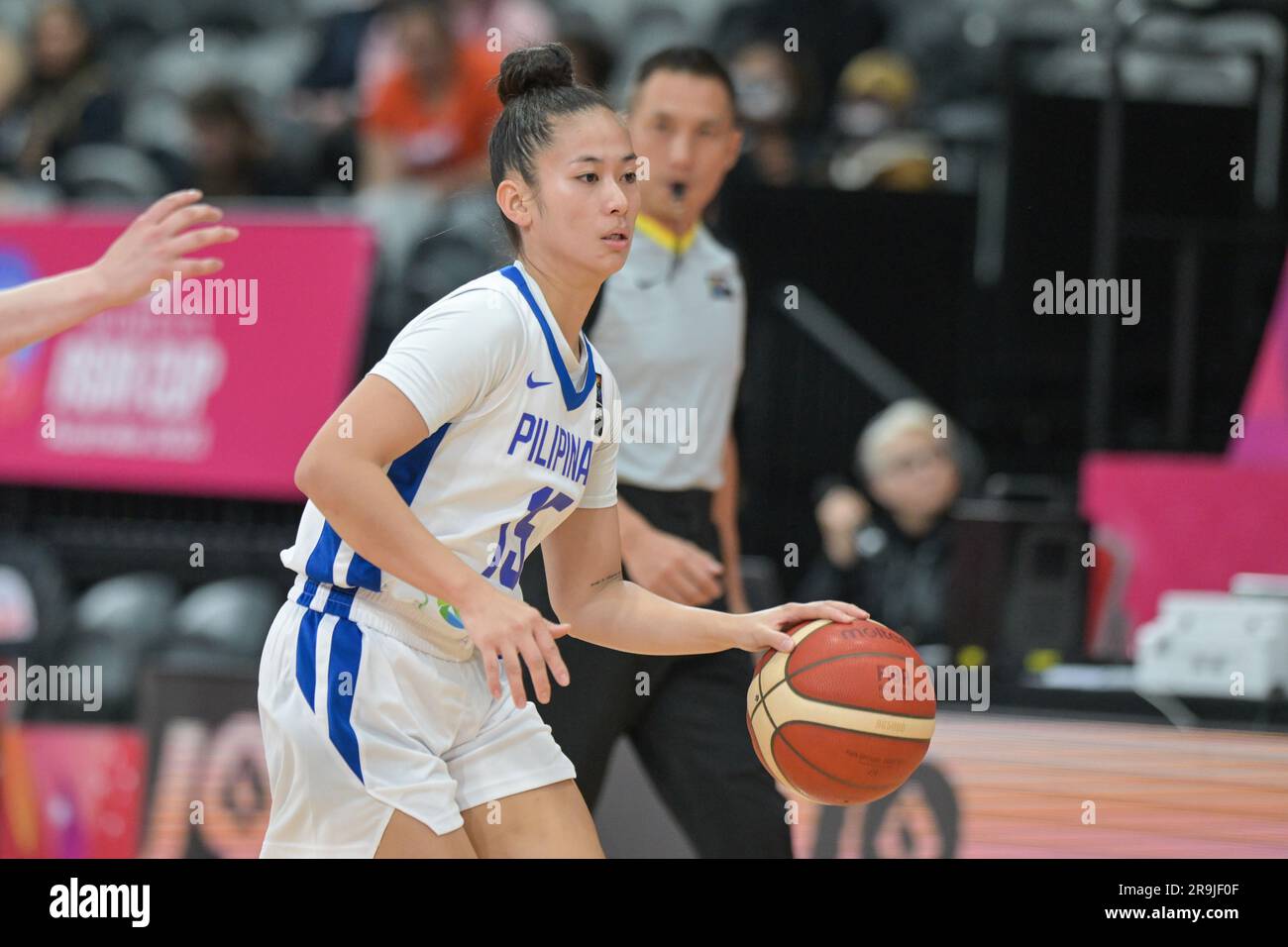 Sydney, Australia. 27th June, 2023. Jhazmin Joson of the Philippine Women Basketball team seen