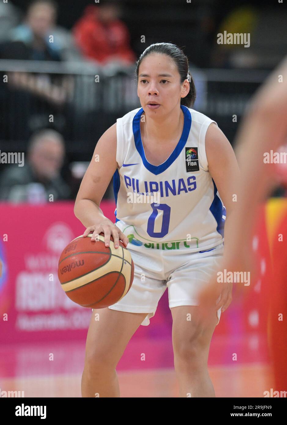 Sydney, Australia. 27th June, 2023. Khate Castillo of the Philippine Women Basketball team seen