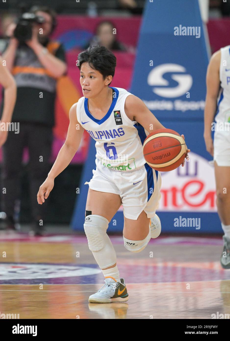 Sydney, Australia. 27th June, 2023. France Cabinbin of the Philippine Women Basketball team seen