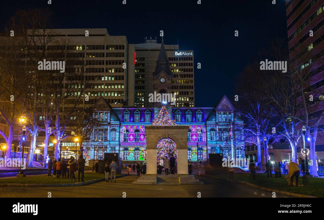 Halifax, Nova Scotia Canada, City hall Christmas Decorations