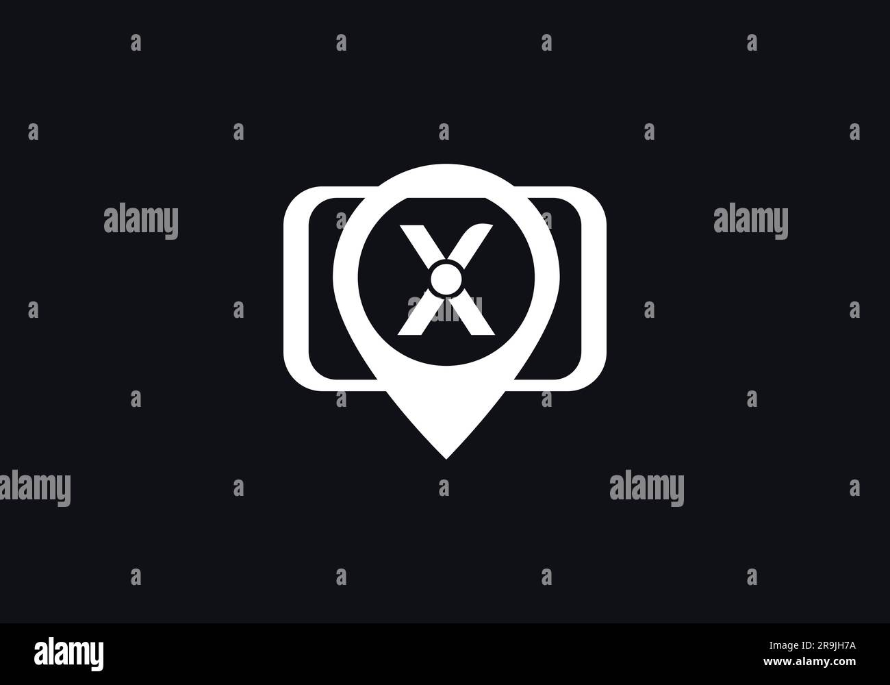 Location Track sign. Location tracker logo. Location symbol on phone