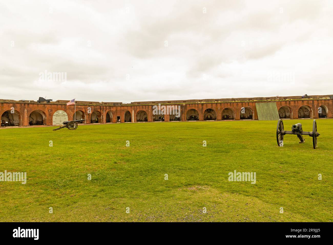 Fort Pulaski near Savannah Stock Photo Alamy