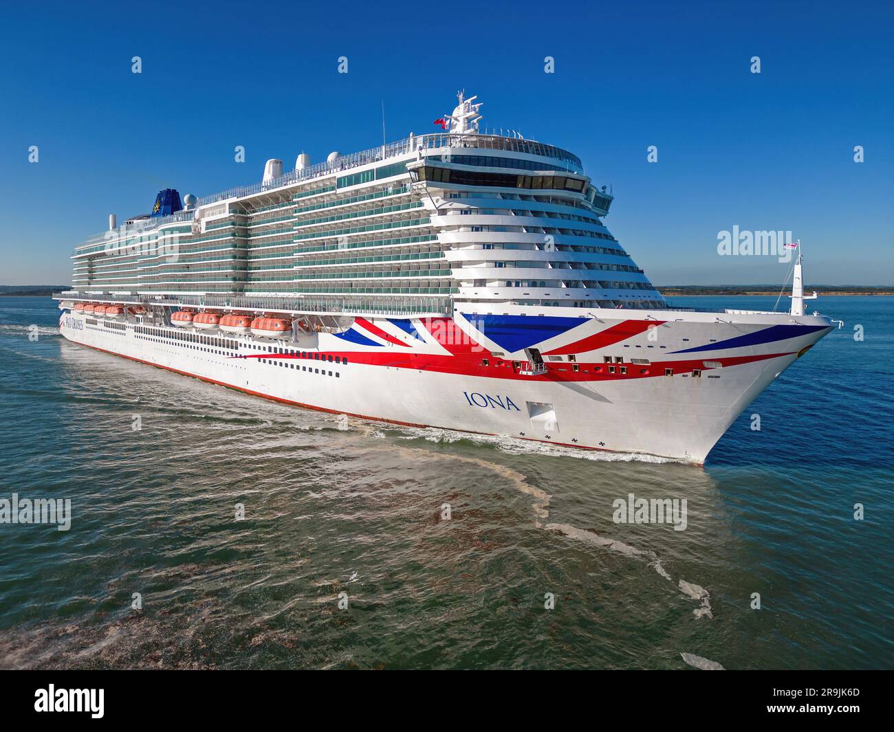 Iona is an LNGpowered Excel class cruise ship operated by P&O Cruises