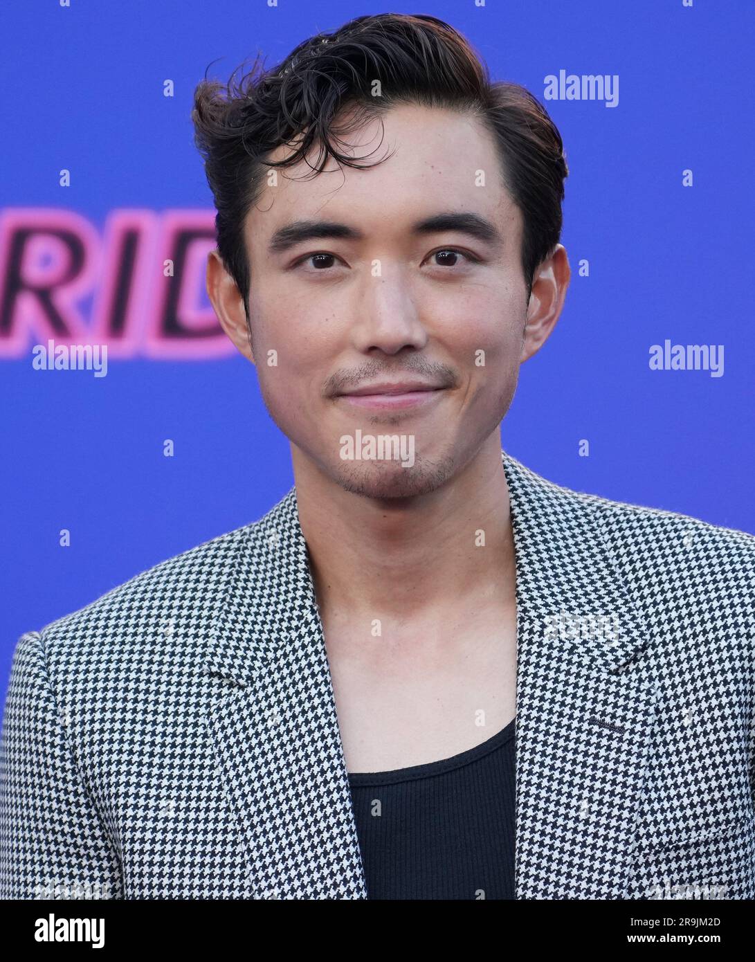 Los Angeles USA 26th June 2023 Justin H Min Arrives At The Los Angeles Usa 26th June 2023 Justin H Min Arrives At The Lionsgates Joy Ride Los Angeles Premiere Held At The Regency Village Theater In Westwood Ca On Monday June 26 2023 Photo By Sthanlee B Miradorsipa Usa Credit Sipa Usalamy Live News 2R9JM2D 