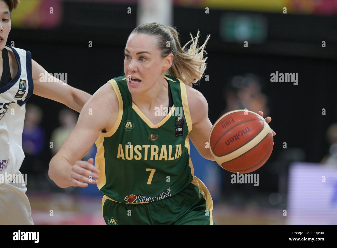 Sydney, Australia. 27th June, 2023. Tess Madgen of Australia Women