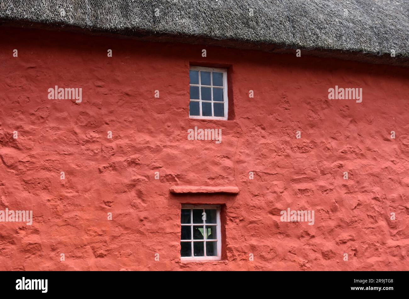 Kennixton Farmhouse, St Fagans, Cardiff, Wales Stock Photo
