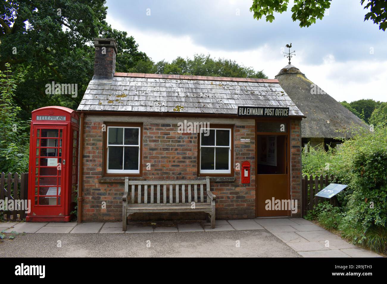 Blaenwaun post office, St Fagans museum, Cardiff, Wales Stock Photo