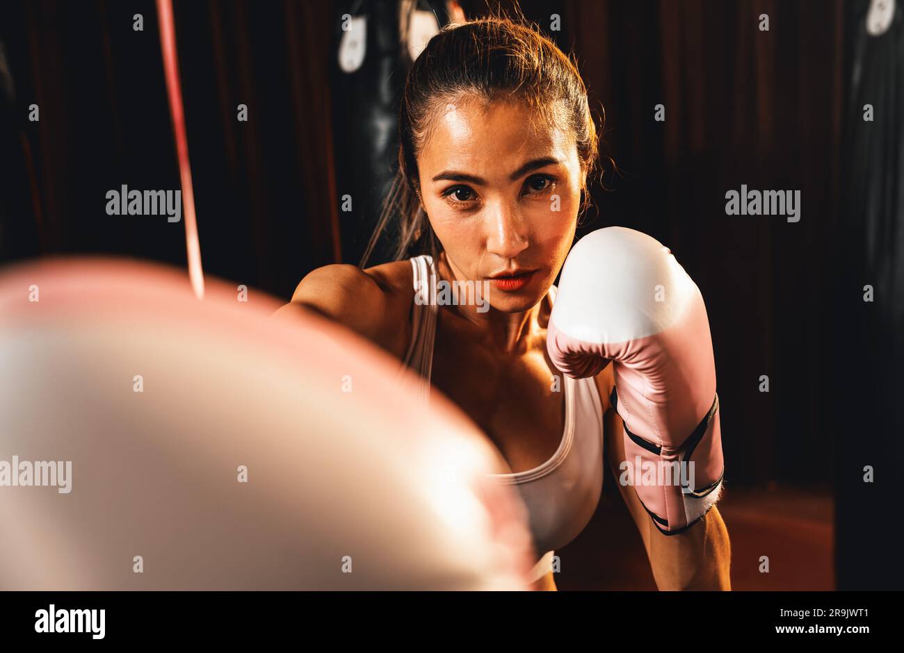 Paracolpi Testa Farabi Per Donne - Boxe, MMA, Muay Thai E Kickboxing - Foto 12