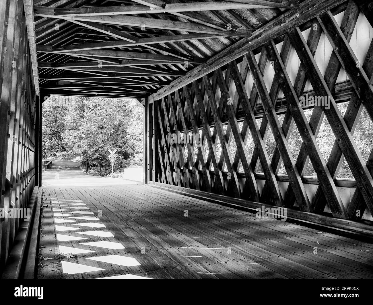 CLASSIC Camera 4 fix for Adobe RGB and  Noise reduction Covered Bridge, Delaware Stock Photo