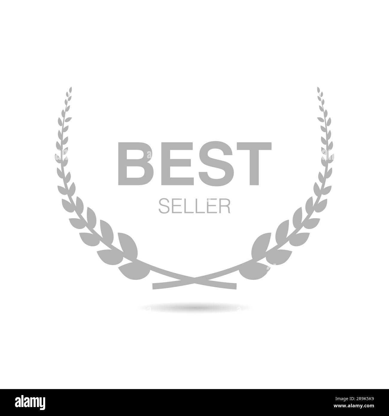Best seller vector laurel wreath label Stock Vector Image & Art - Alamy