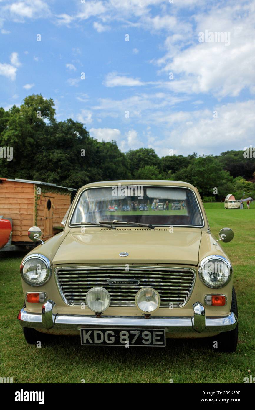 Austin 1100. Burnley Classic Car Show 2023. Stock Photo