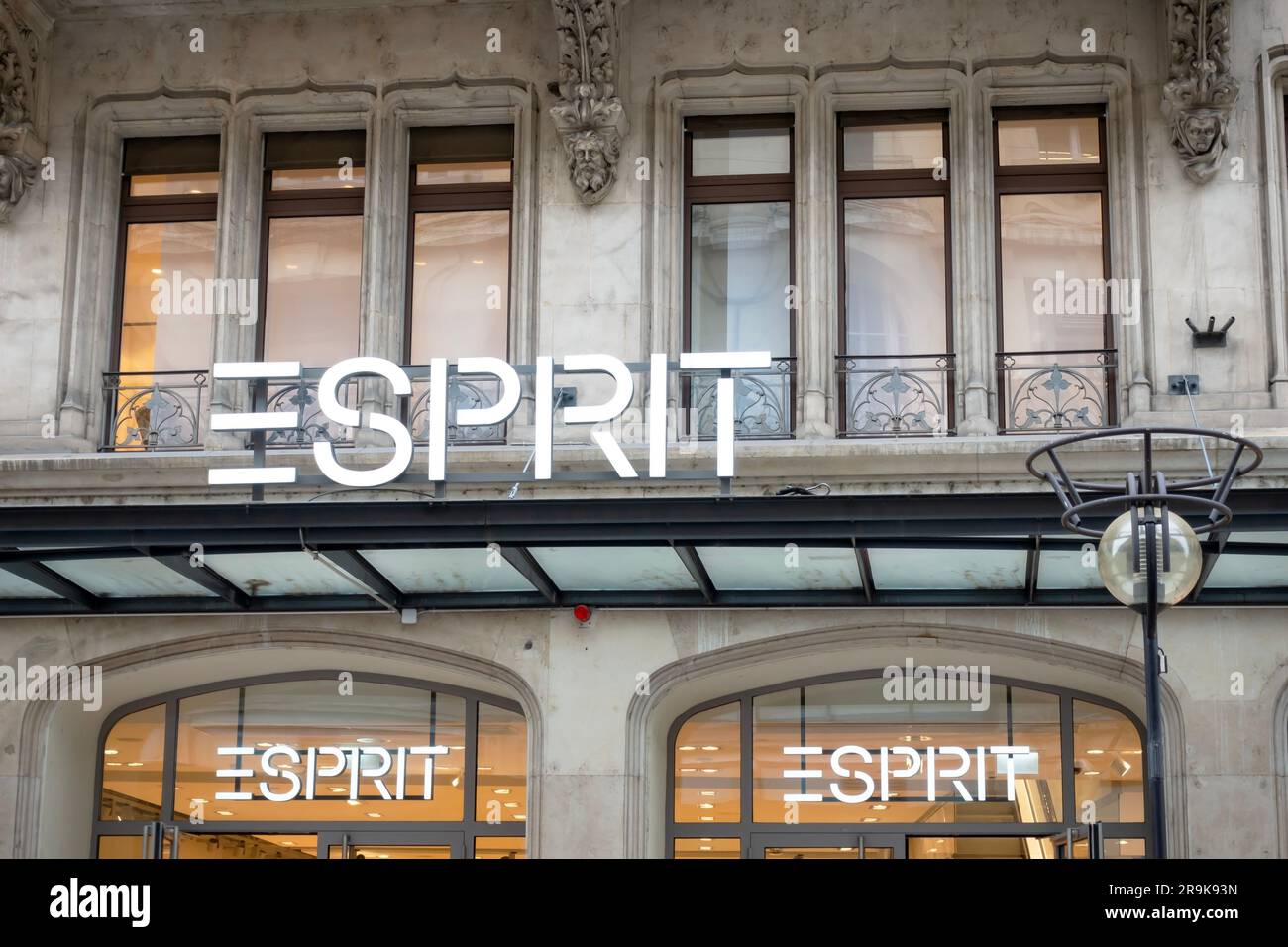 Geneva, Switzerland Jan, 14, 2023. Esprit store in Geneva. Esprit Holdings Limited is a