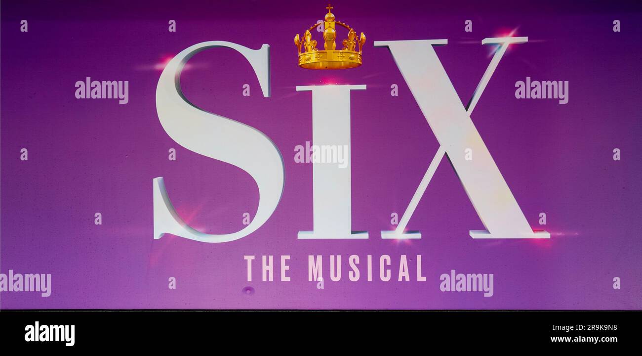 SIX the musical on Broadway at the Lena Horn theatre West 47th street