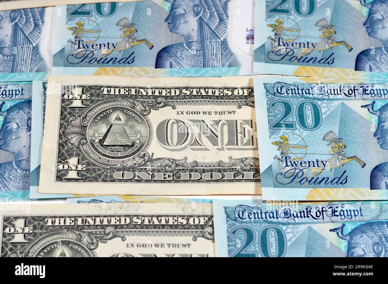 Background of USD American dollars money bills with the new