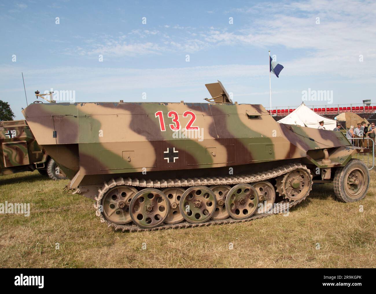 Sd.Kfz.251 German half-track armoured personnel carrier, Hanomag, Tankfest 23, Bovington, UK Stock Photo