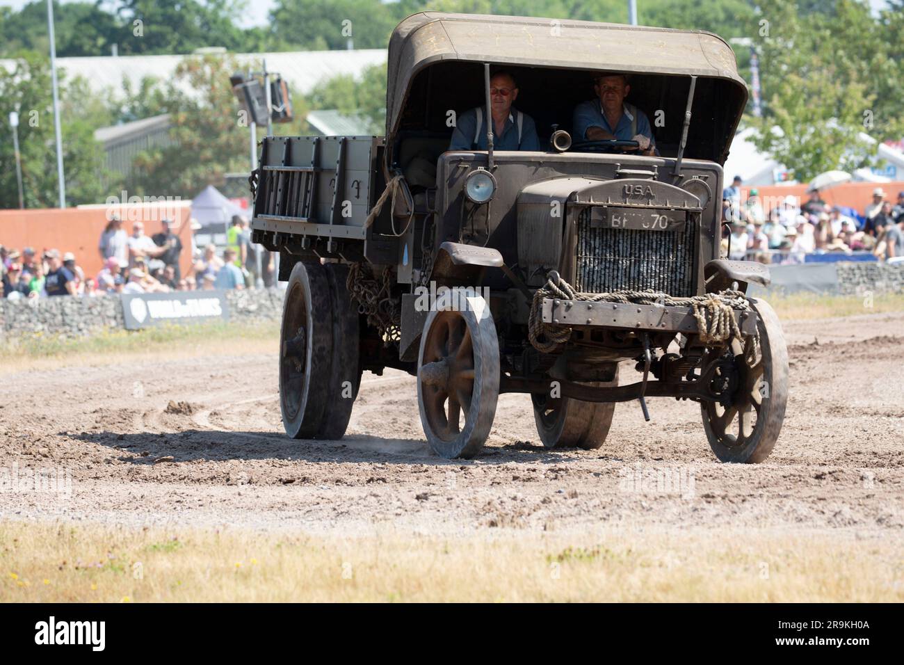 Model B FWD WW I army Truck. Tankfest 23, Bovington, UK Stock Photo