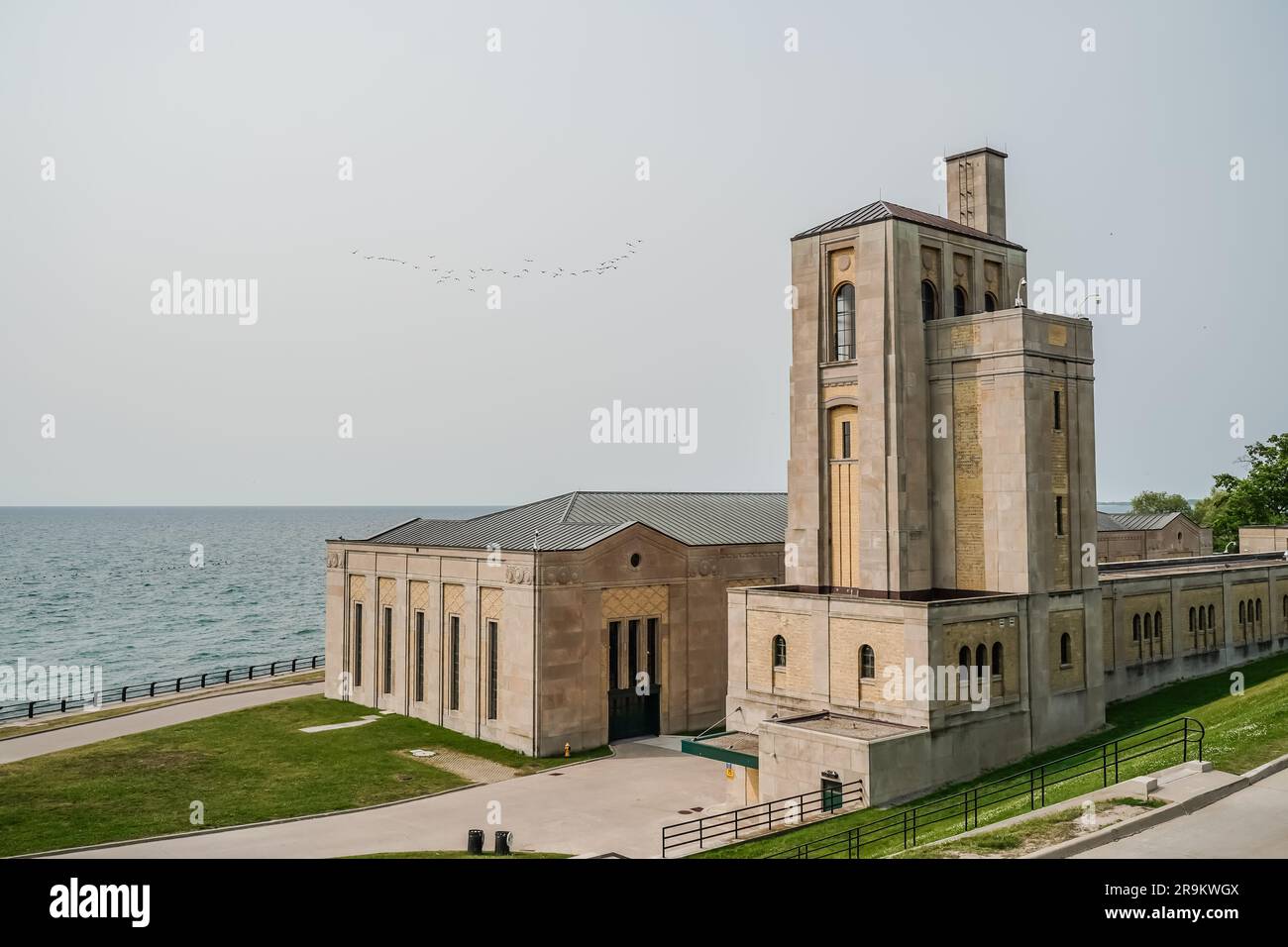 The R. C. Harris Water Treatment Plant in Toronto, Ontario, Canada, is