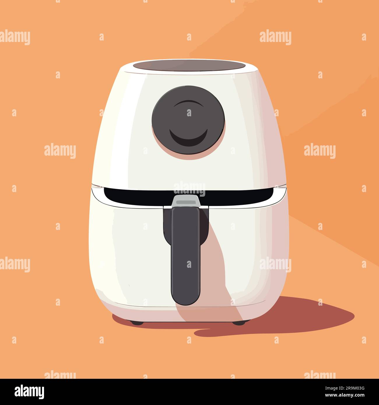 air fryer vector flat minimalistic isolated Stock Vector Image & Art