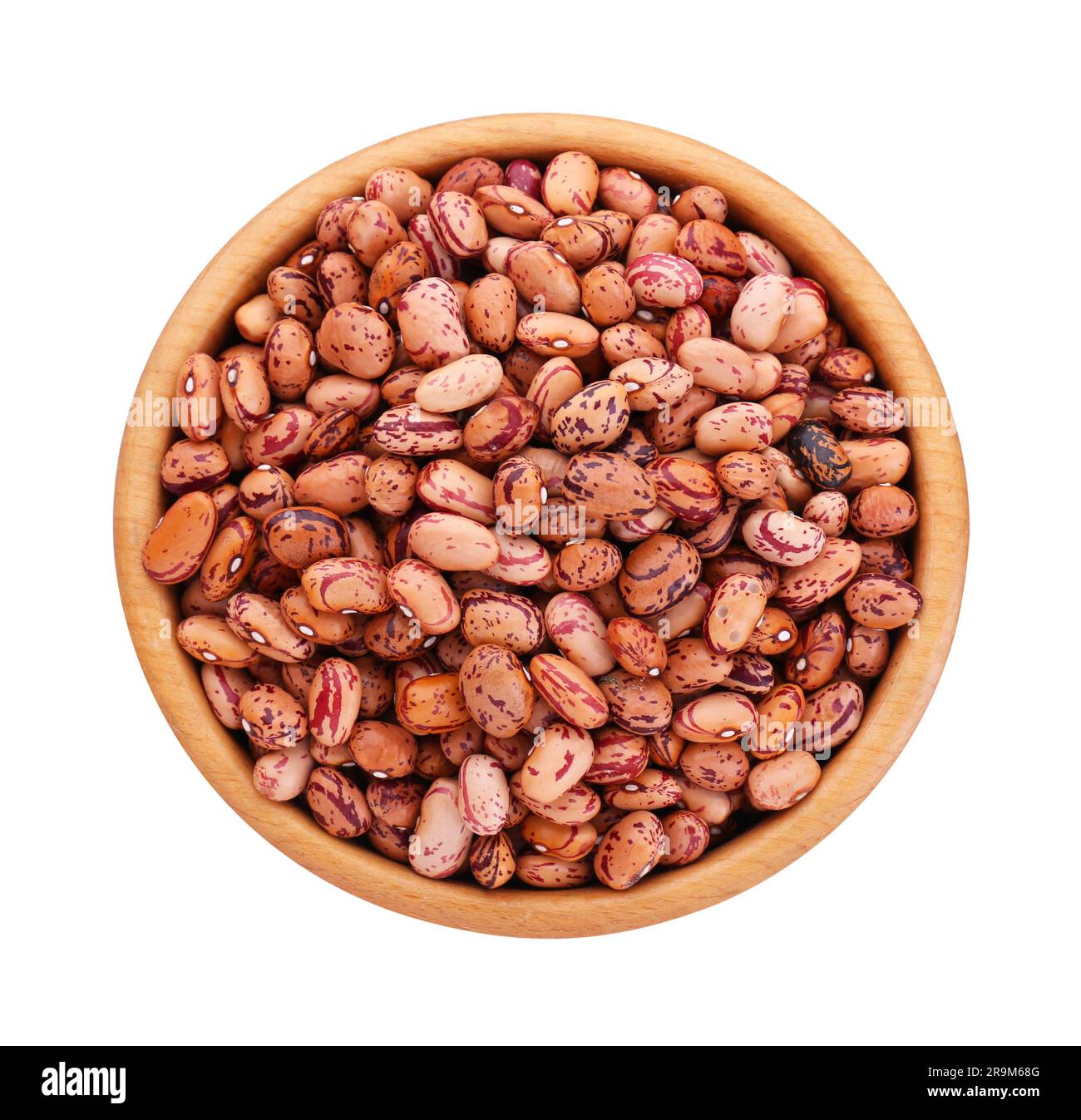 Bowl with dry kidney beans isolated on white, top view Stock Photo Alamy