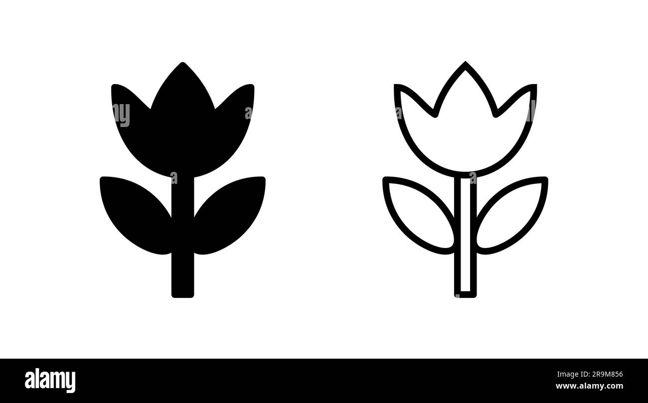 Flower icon vector. floral icon. flower logo Stock Vector Image & Art ...