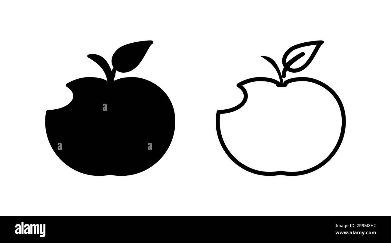 Apple icon vector. apple symbol Stock Vector Image & Art Alamy