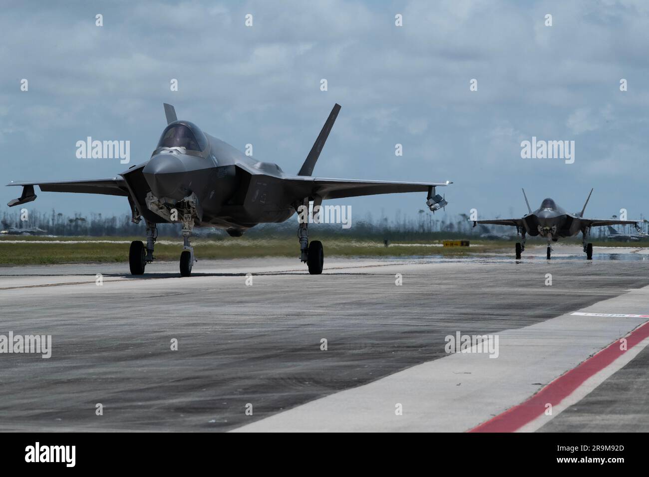 U.S. Air Force F-35A Lighting II’s assigned to the 4th Fighter Squadron ...